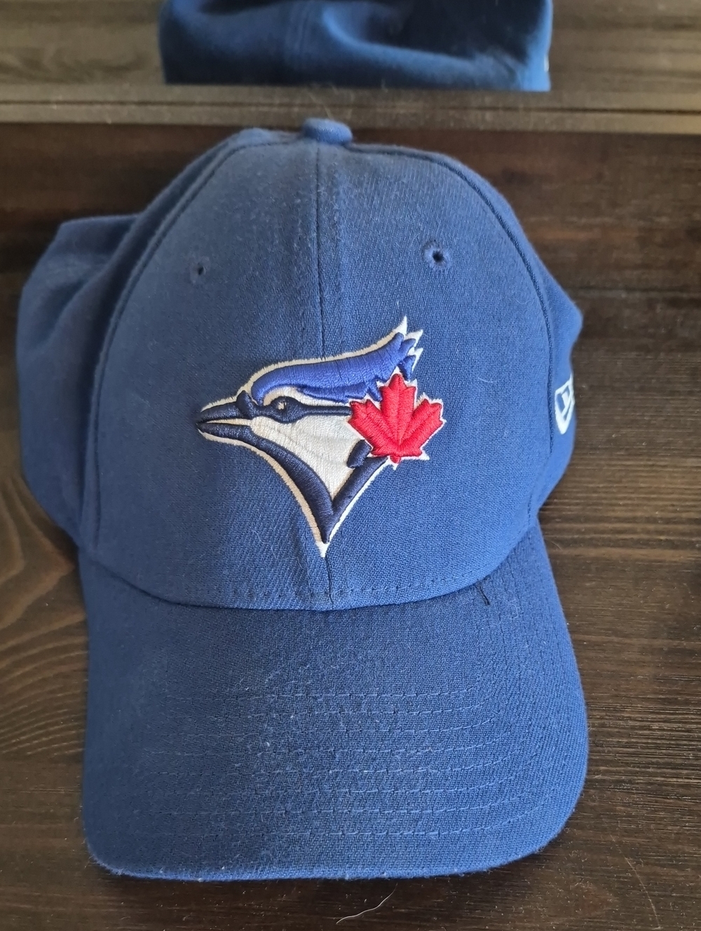 New Era Blue and Black Fitted Cap